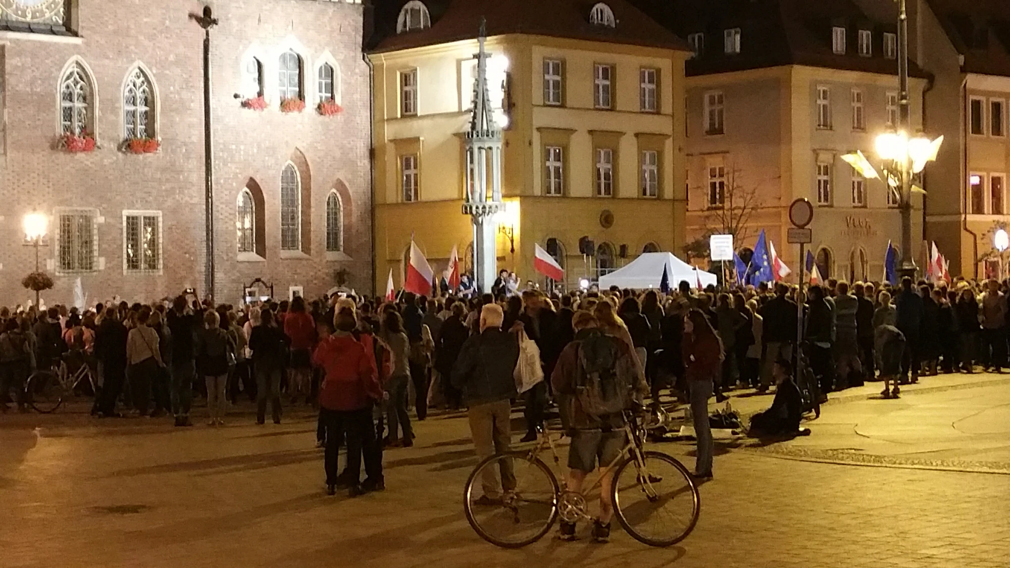 Ngn demonstration Stora torget Ngn demonstration Stora torget