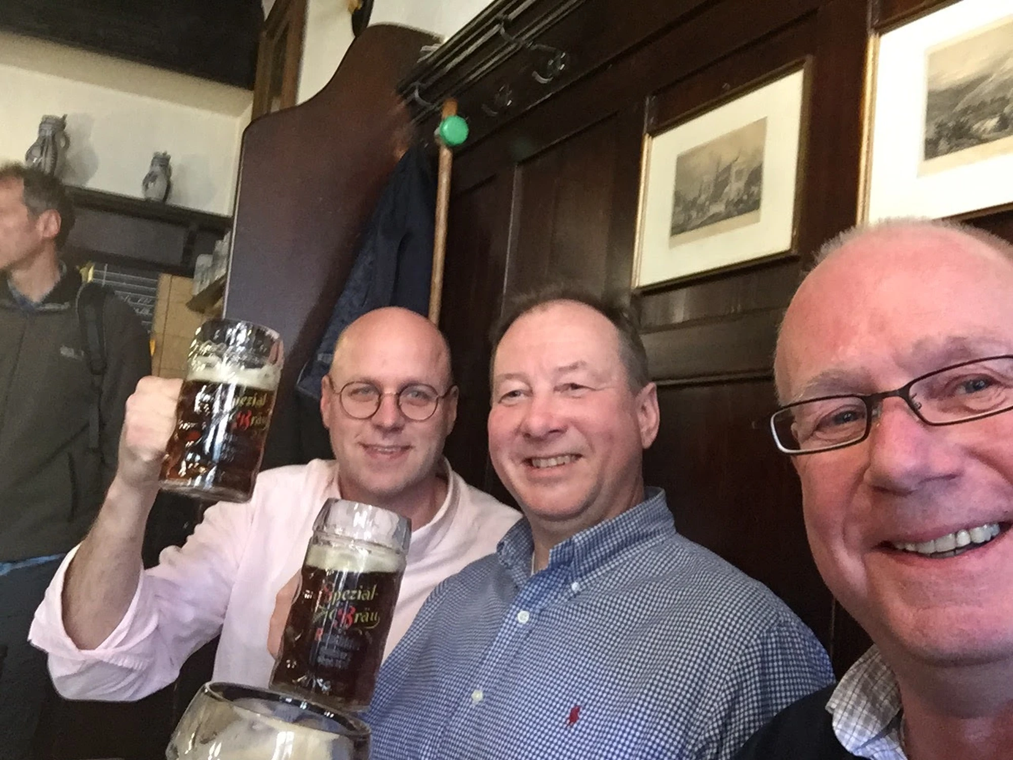 Klassiska Ölbilden med en Spezial Märzen! Braueri Spezial