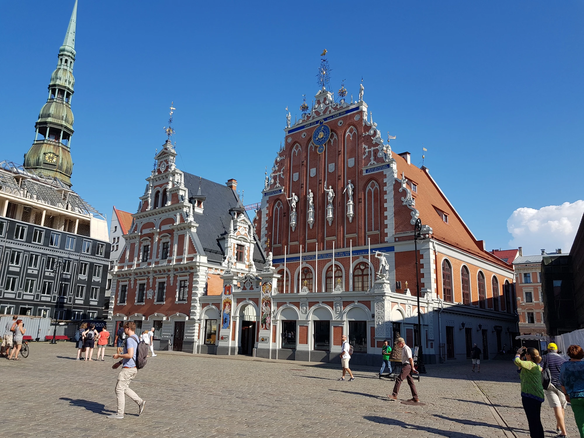 Torget i Gamla Stan Riga Torget i Gamla Stan Riga
