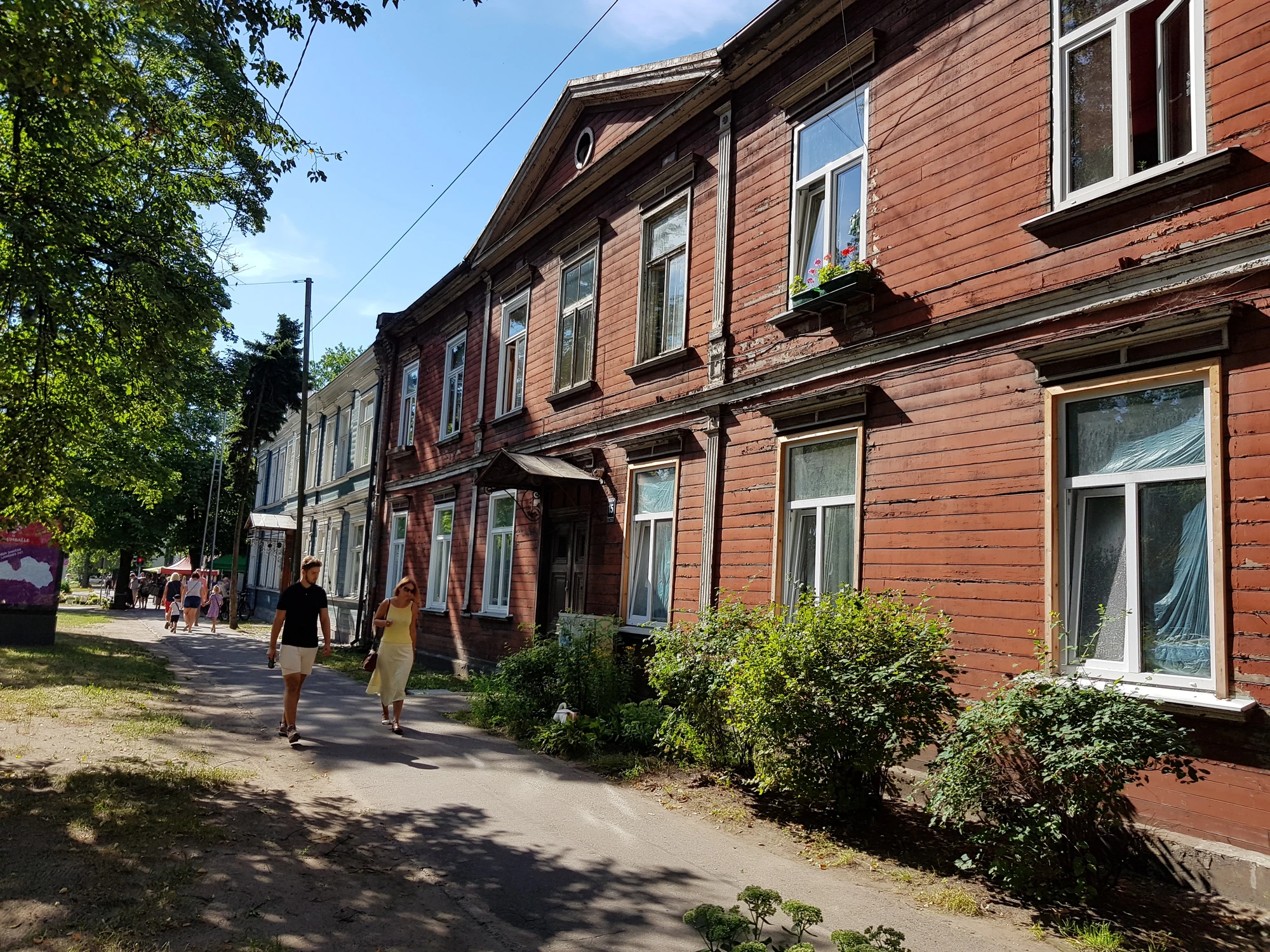 Kalnciema kvarteren, charmigt område på den västra delen av stan, över Deugava floden. Hipstervaring! Kalnciema kvarteren, charmigt område på den västra delen av stan, över Deugava floden. Hipstervaring!