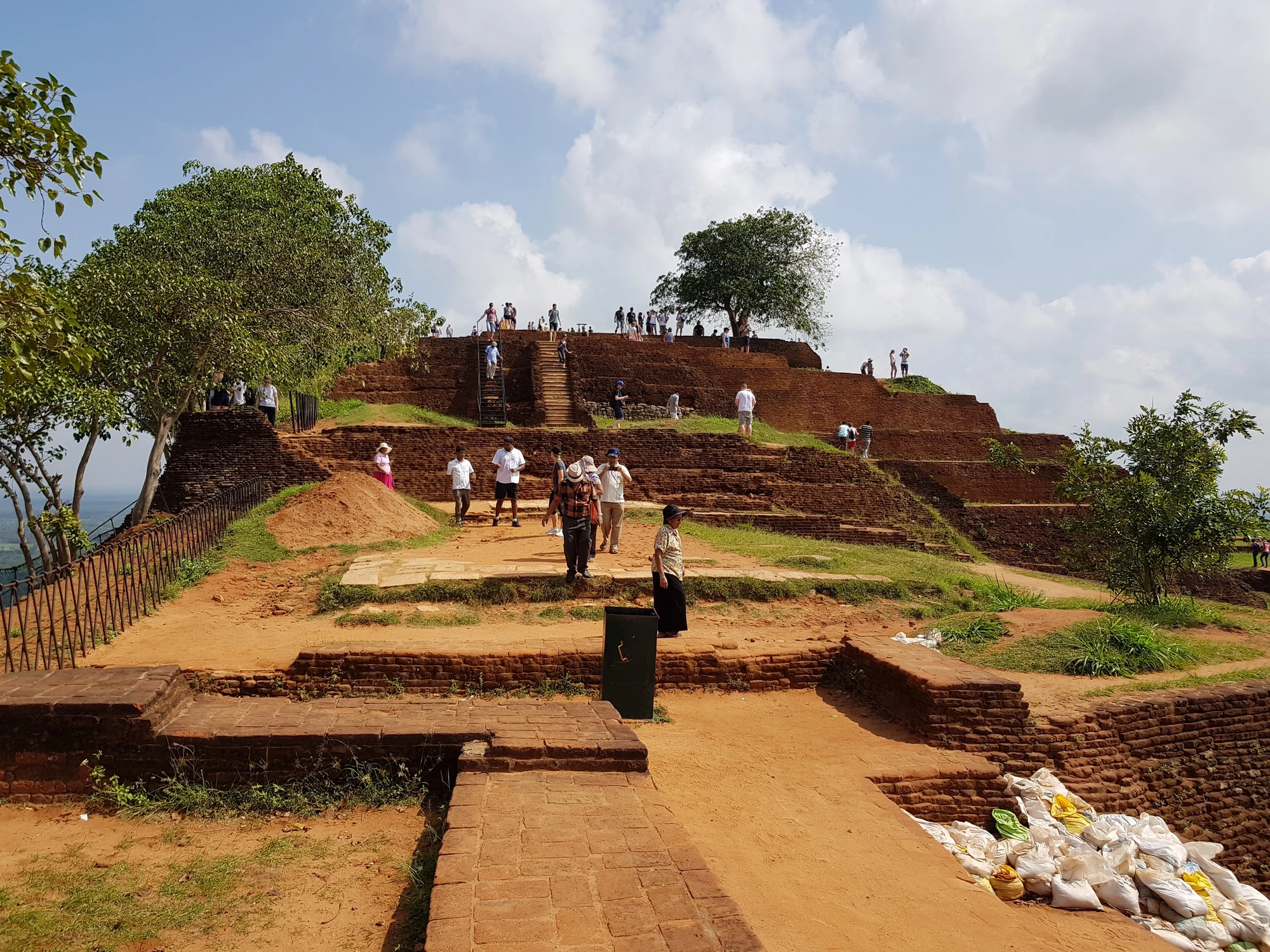 Toppen av Sigiriya Toppen av Sigiriya
