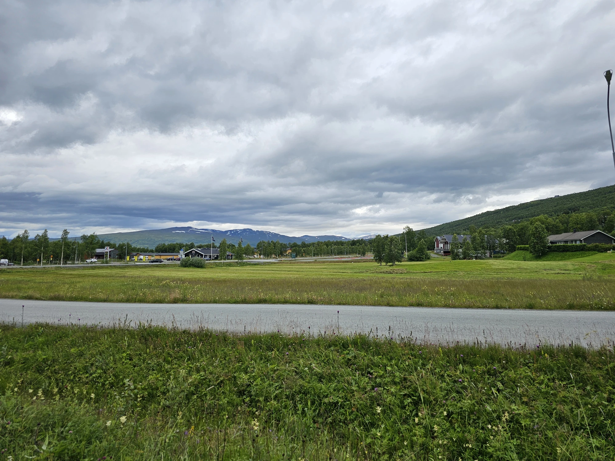 Hemavan dagen innan fjällvandringen Hemavan dagen innan fjällvandringen