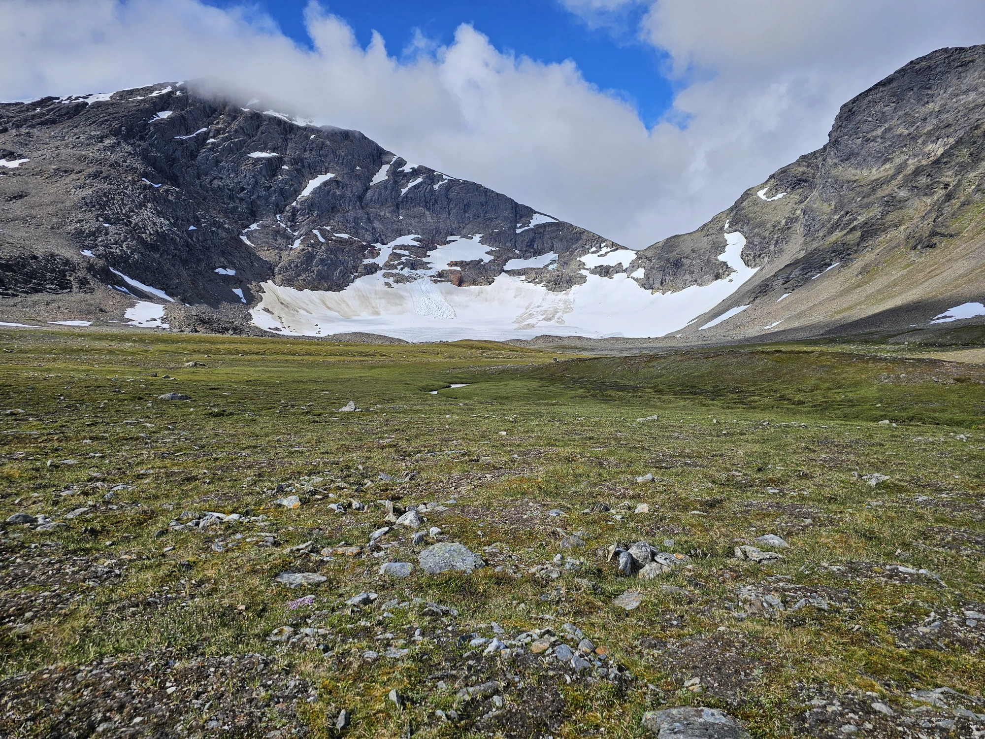 Uppe vid glaciären Uppe vid glaciären