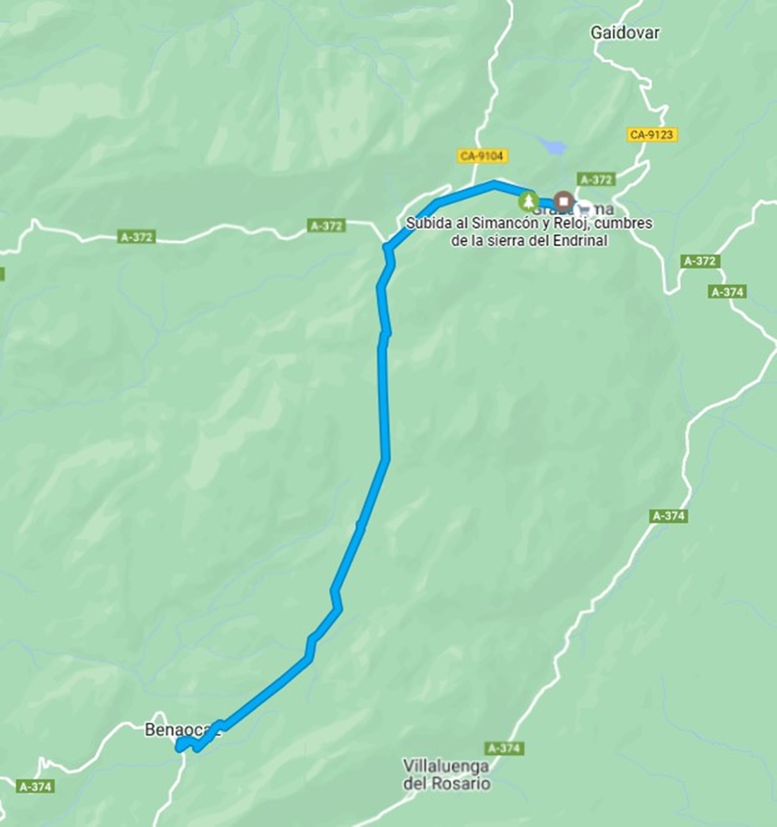 Vandring 1 Grazalema