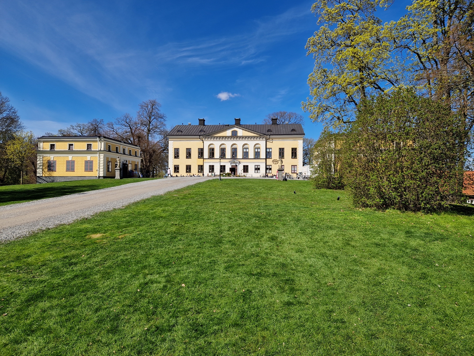 Besök på Taxinge Näsby slott efter besök i Borlänge 10 Maj