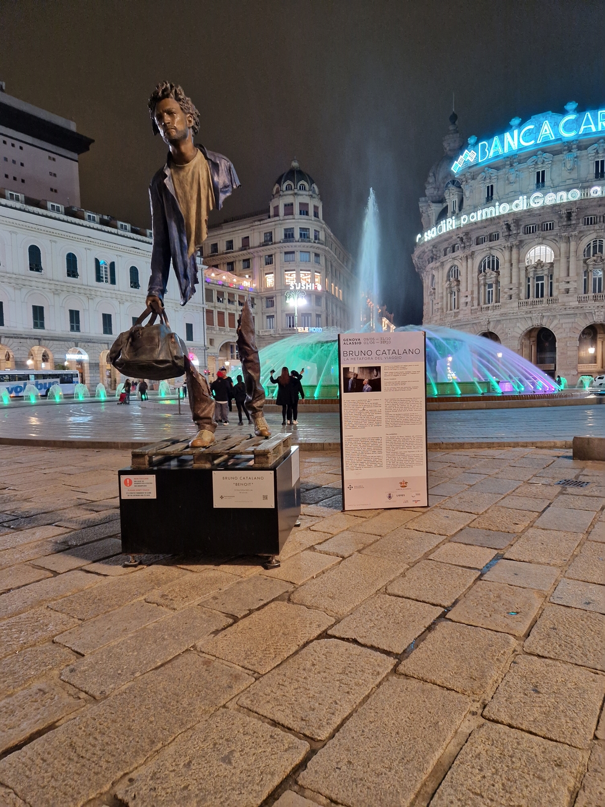 Piazza de Ferrari Genua 2024