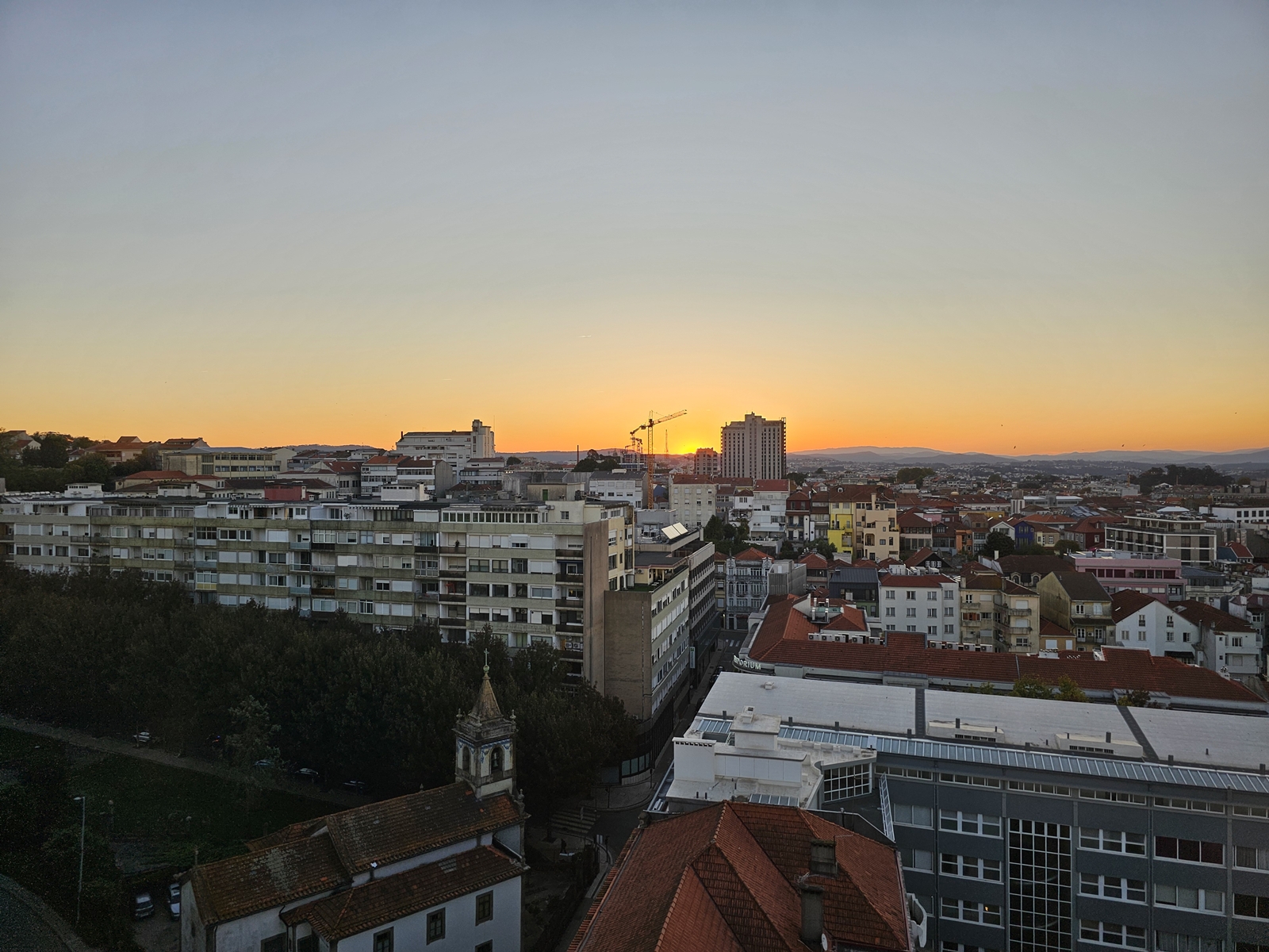 Vy från Hotel Dom Henrique Downtown