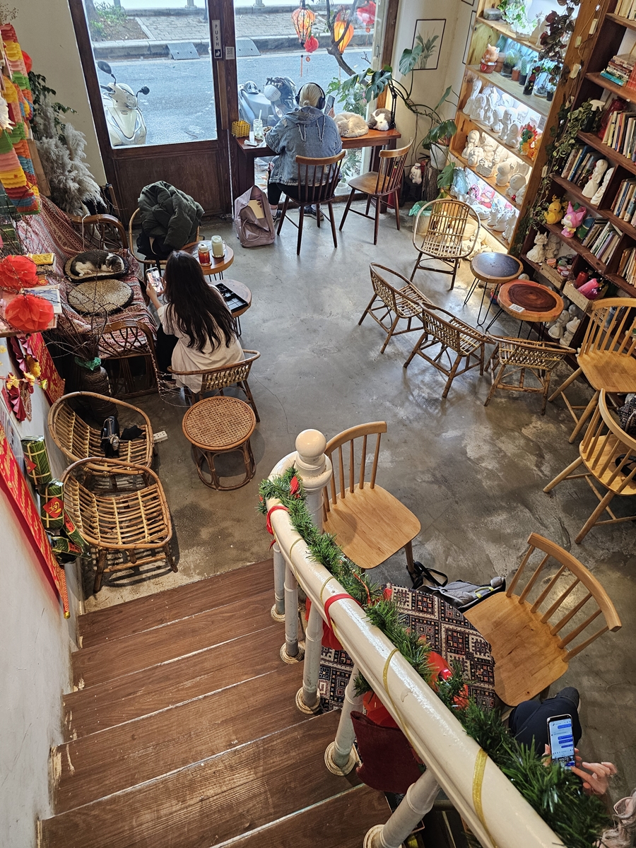 Oleoleo Coffee Books & Cats Hanoi