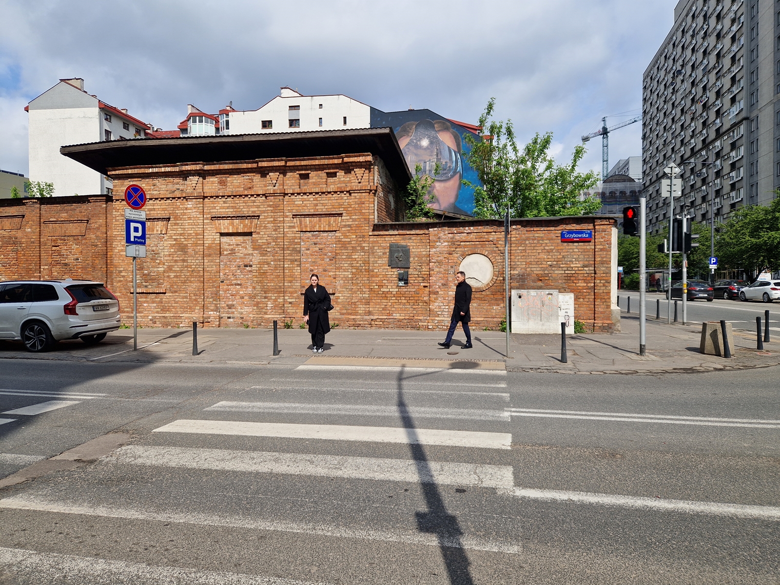 Ghettomuren. Gatan Żelazna